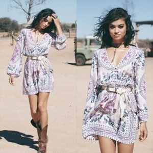 Spell Designs Pandora Mini Dress Primrose XS Playdress Gypsy Collective Lavender